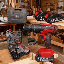 48V Cordless Hammer Drill Set