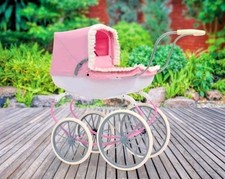 Vintage Cherished Collection Carriage Pram Toy – Classic Xmas Gift for Kids