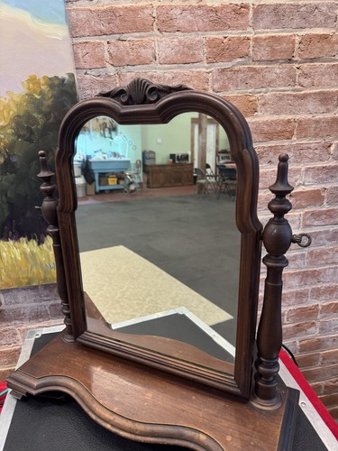 Vintage wooden tabletop - tabletop, vanity