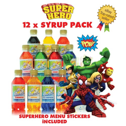 Slush puppy snow cone syrup - snow,