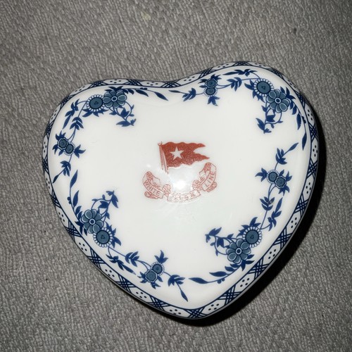Rms titanic trinket dish - titanic, heart