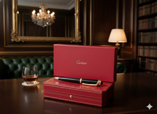 Cartier Executive Black & Gold