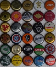 * 30 Crown Caps Africa, Asia... *