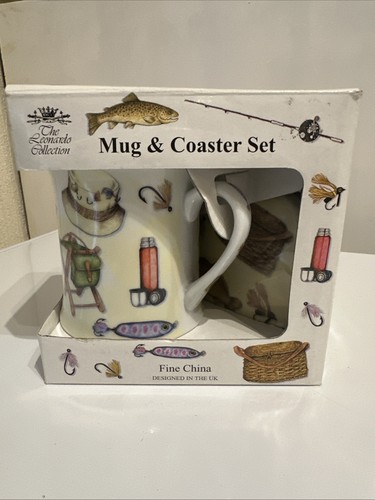 New mug and coaster set - new,