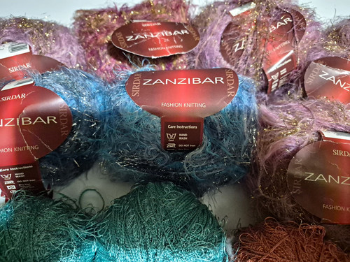 Sirdar zanzibar chunky eyelash - zanzibar,