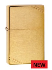 ZIPPO  Vintage Brushed Brass