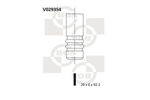 Exhaust valve for - exhaust,