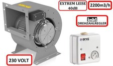 2200m³/h turbo fan motor