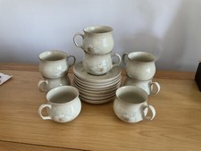 DENBY DAYBREAK set Of 8 Cups &