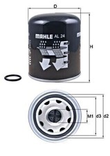 Compressed Air System Dryer Cartridge MAHLE Fits MERCEDES MAN IVECO Mp4 4295795
