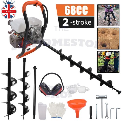68cc petrol post hole borer - petrol,