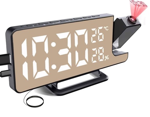 Projection alarm clock - projection,