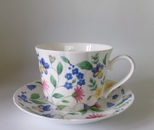 ROY KIRKHAM CHATSWORTH LARGE BREAKFAST CUP & SAUCER - GOOD CONDITION RIM 105mm