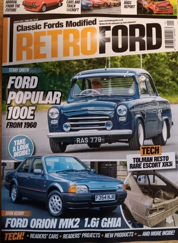 Retro ford magazine issue - ford,