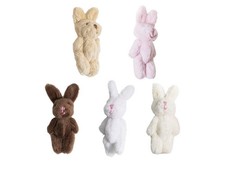 5 PCS Mini Stuffed Bunnys