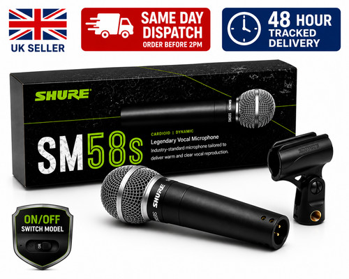 New for shure - new, sm58s