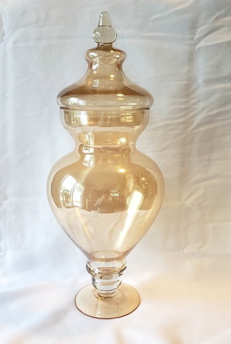 Bon lidded pedestal jar - bon-bon,
