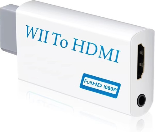 Wii hdmi adapter full hd - to,
