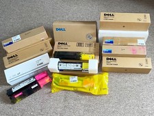 24 Various Coloured Toner Cartridge For Dell 3100cn (Printer £20 if Collecting)