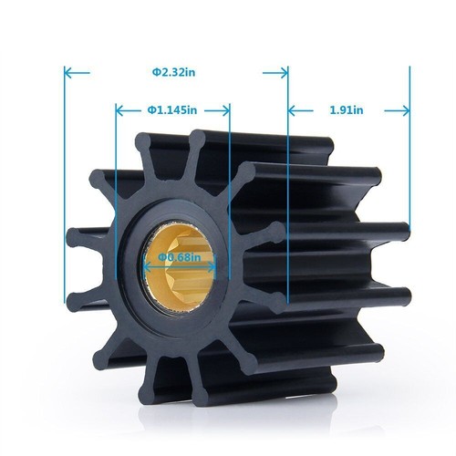 Water pump flexible - water, impeller