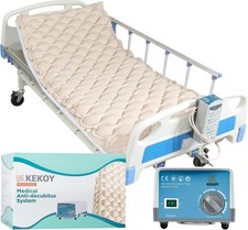 ALTERNATING AIR PRESSURE MATTRESS BED SORE PREVENTION HOSPITAL HOME USE BEST NEW