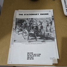 STATIONARY ENGINE MAGAZINE 1979 issue #' 59 to 70