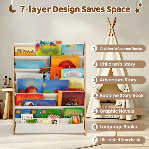 Kids childrens book shelf - kids,