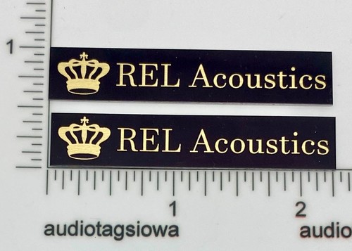 Rel acoustics equipment badge - rel,