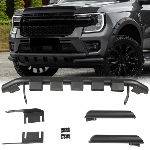 Black front lower bumper - lower,