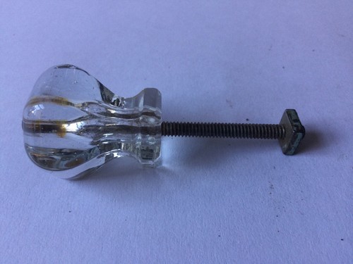 Antique glass single - antique, cupboard