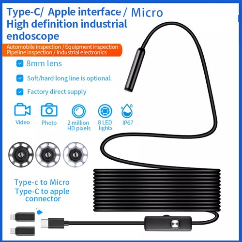 Waterproof endoscope snake cam - waterproof,