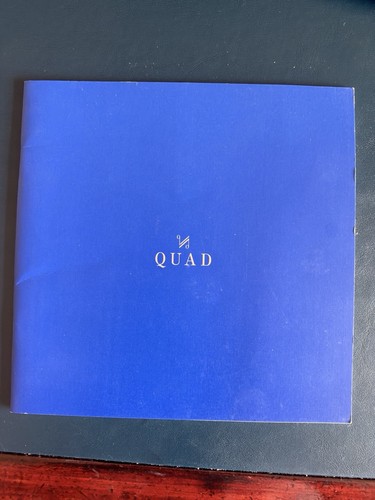 Quad and electrostatic - quad, 99