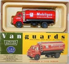 VANGUARDS 1/64 VA7005 BEDFORD S TYPE TANKER MOBILGAS