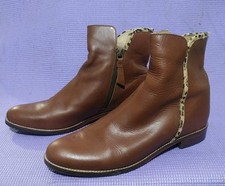 Joules leather ankle boots
