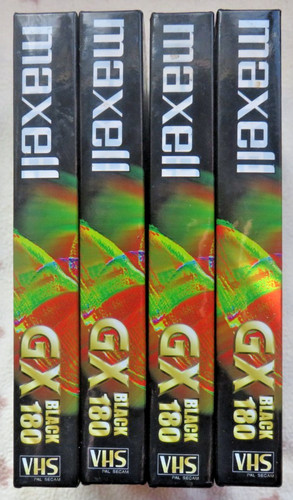 Maxell black 180 - 4,