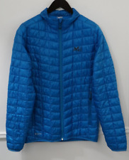 Men Millet Pertex Jacket Blue Full Zip Breathable Size M VON270