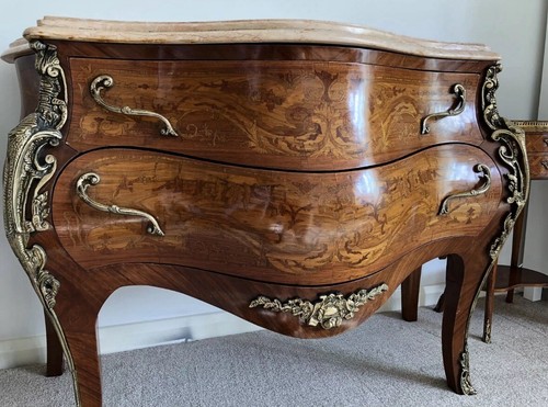 Louis style marble topped - louis,