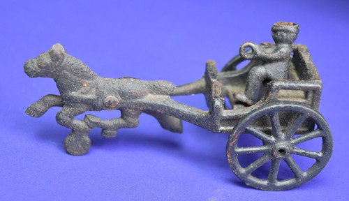 Vintage cast iron - iron, horse