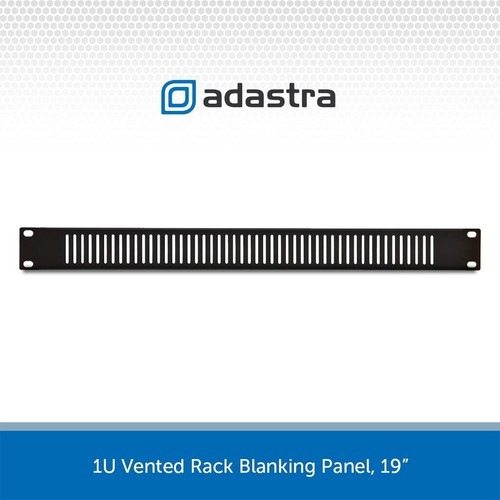 Vented blanking panel - 1u,