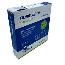 Filmoplast P Self Adhesive 20gsm Paper Tape 20mm x 50m roll Framing Transparent