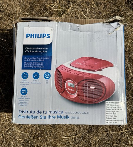 Red white philips az215r - red&white,