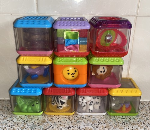 Fisher price peek boo - a, blocks