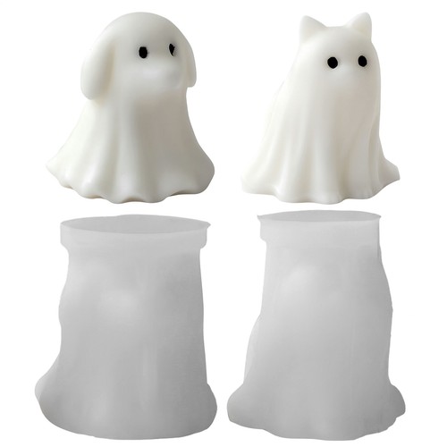 Halloween ghost candle mold - 1x,