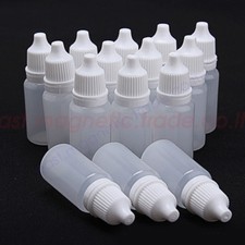 10pcs-100pcs 5ml 10ml 30ml Empty Plastic Squeezable Dropper Bottles Eye Liquid