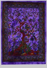 Purple Tree of Life Wall