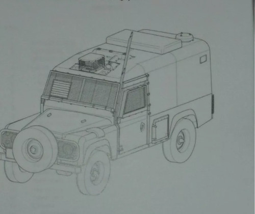 British army snatch landrover - british,