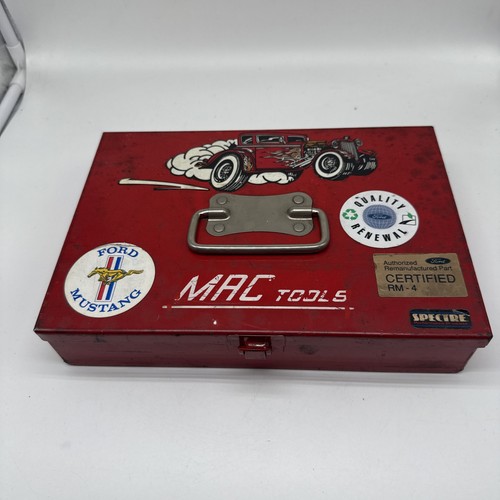 Vintage mac tools red metal - vintage,