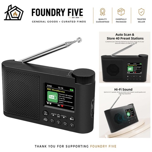 Modern dab radio with - modern,