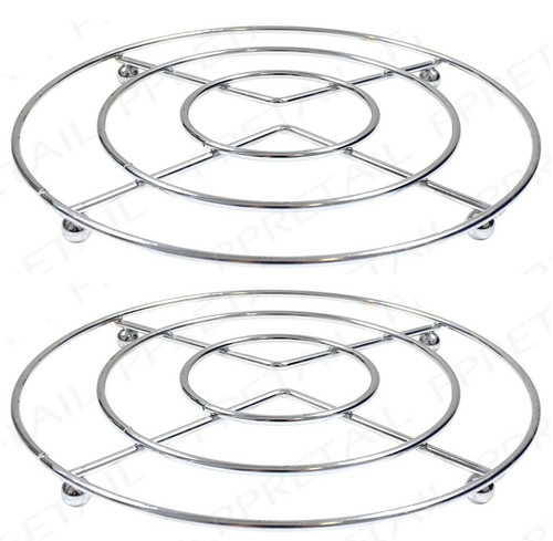 Chrome hot pan pot stands - pot,