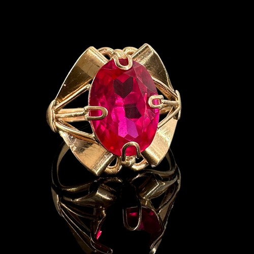 14k gold russian simulated